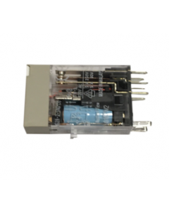 Power Relay, DPDT, 24VDC, Non-Latching, Contact Voltage Rating: 30 VDC/250 VAC, CE, CSA, UL