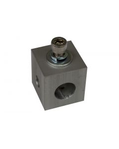 Aluminum Cube, Adjustment Block, (Print Head)