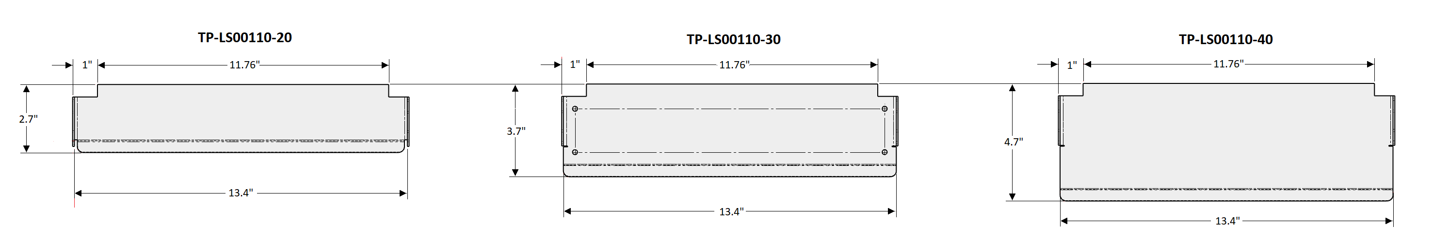T-1000-S14 LS00110 Sizes